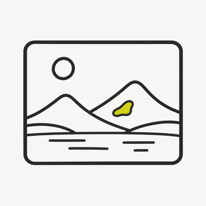 Illustration: an image with a small highlighted mark region and the rest untouched