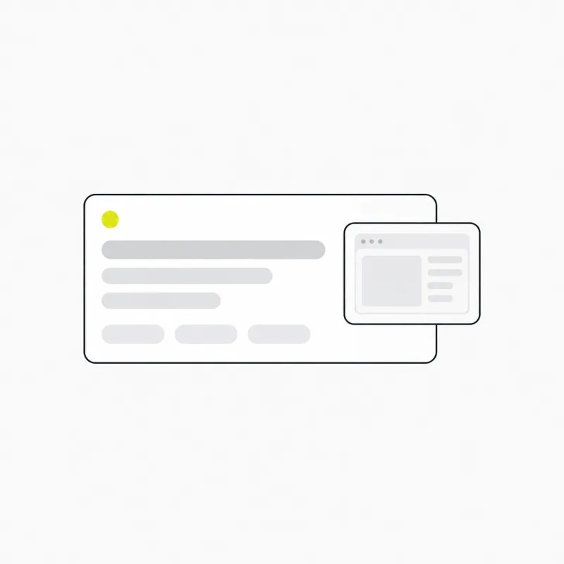Illustration: an issue-tracker ticket with an attached looping capture thumbnail