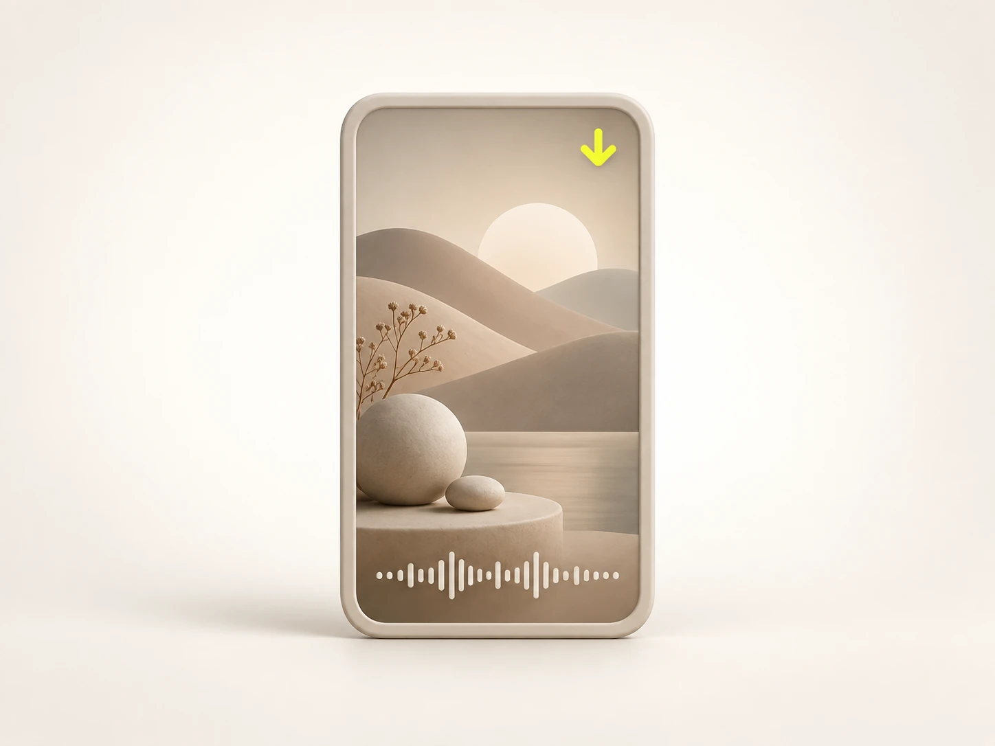 An Instagram Reel saved to camera roll — before transcription
