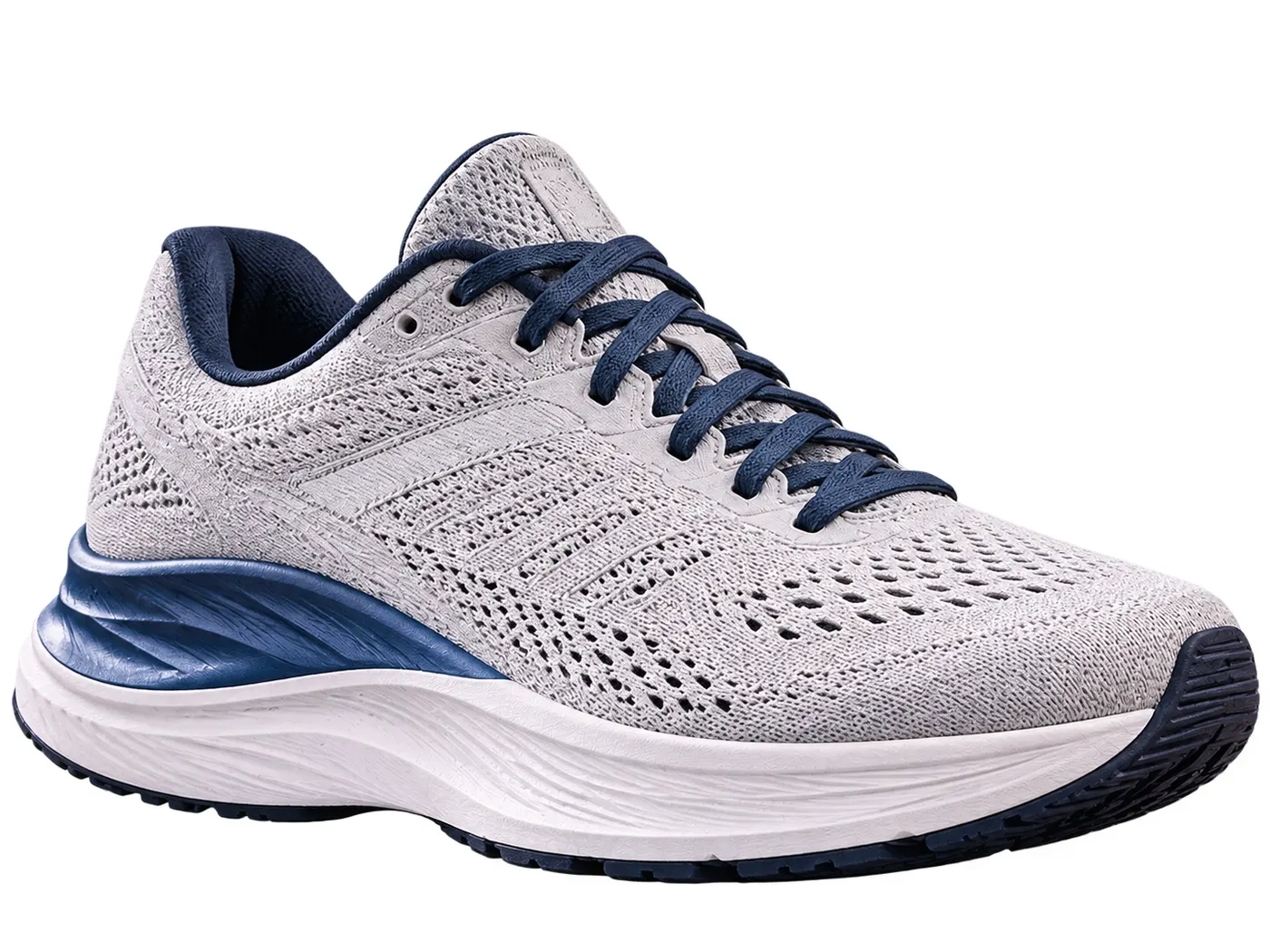 A transparent cutout video of the running shoe, presented as a polished promotional product asset.