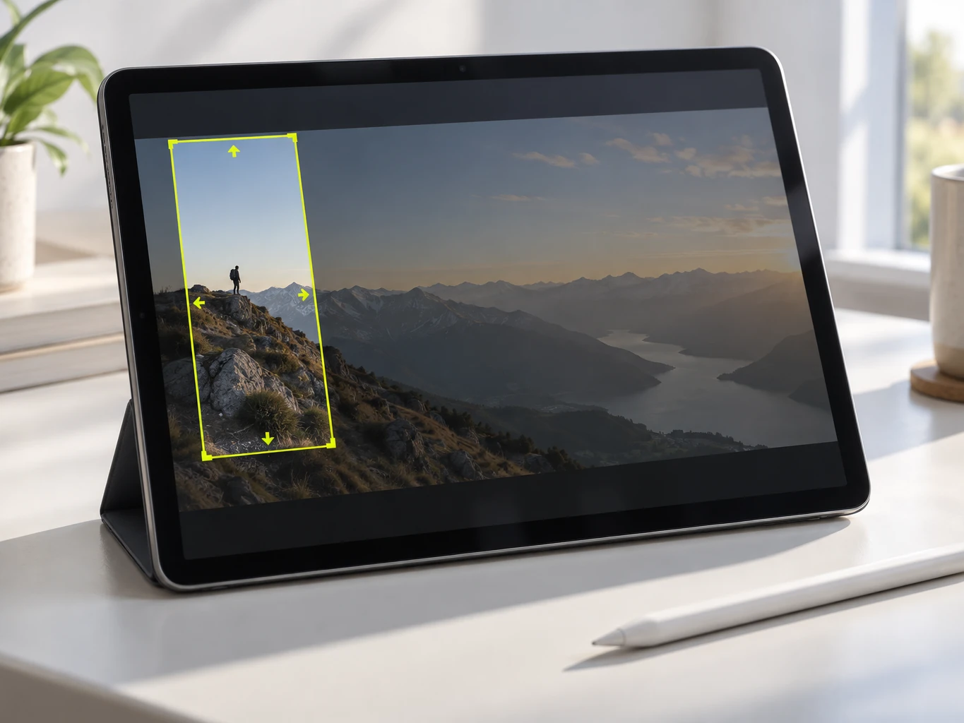 A clip reframed to a square, feed-ready video for social platforms