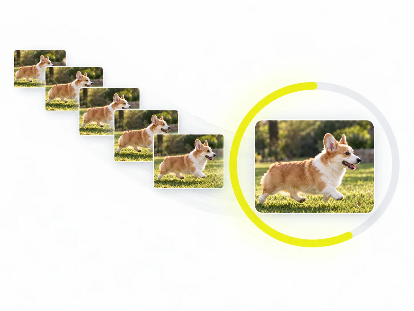 A genuine downloadable GIF produced from a video clip